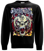 BENEDICTION Skull Sweatshirt