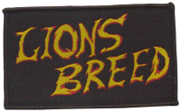 LIONS BREED - Logo - 10,1 cm x 6,1 cm - Patch