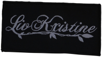 LIV KRISTINE - Logo - 10,3 cm x 5,3 cm - Patch