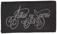 ABLAZE MY SORROW - Logo - 10,3 cm x 5,7 cm - Patch