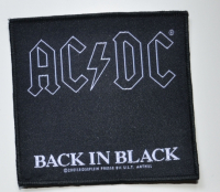 AC/DC - Back In Black - Patch