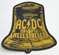 AC/DC Hells Bells Cut Out Patch