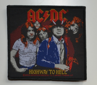 AC/DC - Highway To Hell - Patch - 9,3 cm x 9,7 cm