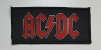 AC/DC - Red Logo - Patch - 4,4 cm x 9,7 cm
