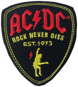 AC/DC - Plectrum - 8,8 x 7,5 cm - Patch