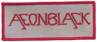 AEONBLACK - Logo - 9,8 cm x 4 cm - Patch