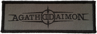 AGATHODAIMON - Logo - 9,3 cm x 3,3 cm - Patch