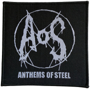 ANTHEMS OF STEEL - Logo - 9,8 x 10 cm - Patch