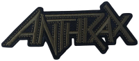 ANTHRAX - Brown Logo - 4 x 9,7 cm - Patch