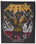 ANTHRAX - Judge Death - 8,6 cm x 10,2 cm - Patch