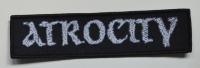 ATROCITY New Logo - 15,3 cm x 4 cm - Patch