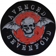 AVENGED SEVENFOLD - Distressed Skull - 28,3 cm - Backpatch