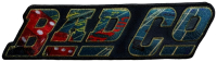 BAD COMPANY - Dice In Logo - 2,7 x 10 cm - Patch