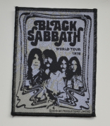 BLACK SABBATH Band Patch - 9,7 cm x 7,4 cm