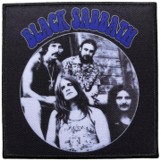 BLACK SABBATH - Band Photo Circle - 10 x 10 cm - Patch