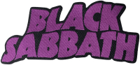 BLACK SABBATH - Logo Cut Out - 4,2 cm x 9,8 cm - Patch