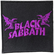 BLACK SABBATH - Wavy Logo & Daemons - 9,9 x 9,8 cm - Patch
