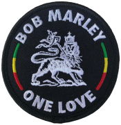 BOB MARLEY - Lion - 7,8 cm - Patch