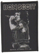 BON SCOTT - Bon Scott - 7,8 cm x 10 cm - Patch