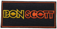 BON SCOTT - Logo - 5 x 10 cm - Patch