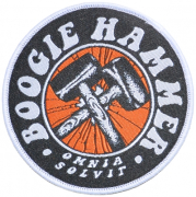 BOOGIE HAMMER - Omnia Solvit - 9,1 cm - Patch