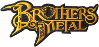 BROTHERS OF METAL - Logo - 5,1 x 11 cm - Patch
