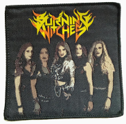 BURNING WITCHES - Band - 9,9 x 10 cm - Patch