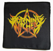 BURNING WITCHES - Logo - 9,9 x 10 cm - Patch