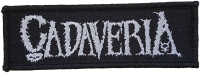 CADAVERIA - Logo - 3,1 x 9,4 cm - Patch