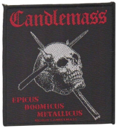CANDLEMASS - Epicus Doomicus Metallicus - 9,3 cm x 9,9 cm - Patch