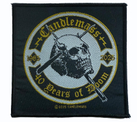 CANDLEMASS - 40 Years Of Doom - 9,7 x 9,9 cm - Patch