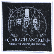 CARACH ANGREN - Where The Corpses Sink Forever - White Border - 9,5 x 9,6 cm - Patch