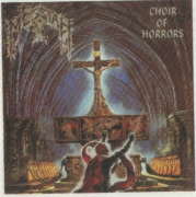 MESSIAH Choir Of Horrors BEDRUCKTER AUFNAEHER 10 cm x 10 cm (o266a)