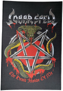 COBRA SPELL - The Devil Inside Of Me - 29,7 x 20,1 cm - Woven ( ! ) Backpatch