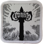 CONAN - Hammer - White Border - 4 cm x 4 cm - Patch