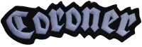 CORONER - Logo Cut-Out - 12,8 cm x 4,5 cm - Patch