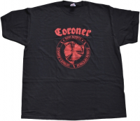 CORONER - Blood Blade Red - T-Shirt