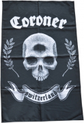 CORONER - Reborn - 103 cm x 65 cm - Posterflagge