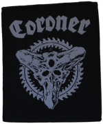 CORONER - Saw Blade - 8 cm x 9,5 cm - Patch