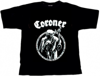 CORONER - Logo - T-Shirt - S