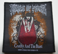 CRADLE OF FILTH - Cruelty And The Beast - 10,2 cm x 10,7 cm - Patch