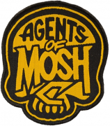 CRISIX - Agents Of Mosh - 9,1 cm x 10,1 cm - Patch