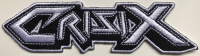 CRISIX - Cut Out Logo - 12,5 cm x 3,7 cm - Patch