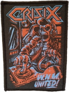 CRISIX - Spaceship - 7,5 cm x 10,3 cm - Patch