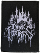 DARK FORTRESS - Black Logo - 10,1 x 7,5 cm - Patch