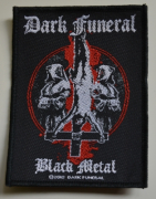 DARK FUNERAL - Black Metal - 8 cm x 10,4 cm - Patch