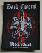 DARK FUNERAL - Black Metal - 8 cm x 10,4 cm - Patch