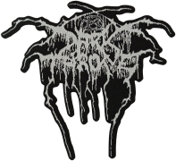 DARKTHRONE - Logo Cut Out - 8,6 cm x 9,7 cm - Patch