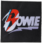 DAVID BOWIE - Diamond Dogs Flash Logo - 9,9 x 9,8 cm - Patch
