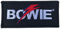DAVID BOWIE - Flash Logo - 4,8 x 10,2 cm - Patch